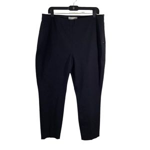 Everlane The Curvy Side Zip Work Pant in Black